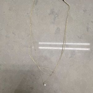 Anthropologie Layered Delicate Necklace